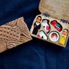 Clay Nativity Set with Fitted Teak Box - Image 3
