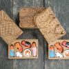 Clay Nativity Set with Fitted Teak Box - Image 2