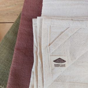 Shan Cotton Hand Towels - Natural Cream