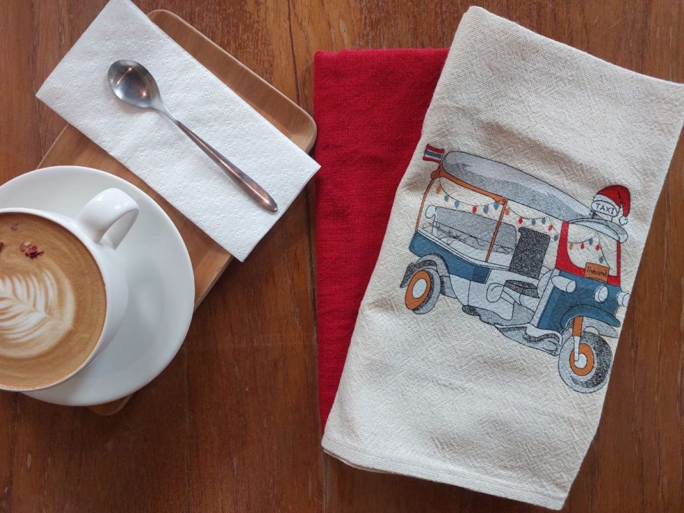 "Tuk Tuk!"  Kitchen Towel - Image 2