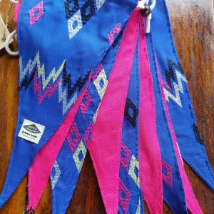 Sarong (Htamein) Bunting made from Myanmar fabrics